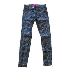 Tinseltown Snakeskin Print Jeans Size 5